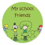 My School Friends stickers