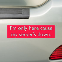 My server's down!