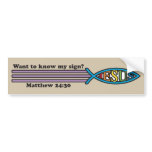 My Sign bumper stickers