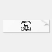 My Silky Terrier Dog Bumper Stickers