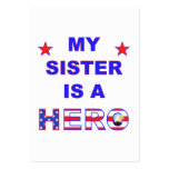 My Sister Is A Hero business cards