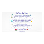 MY SISTER My Friend poem with graphics photo cards