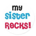 My Sister Rocks stickers