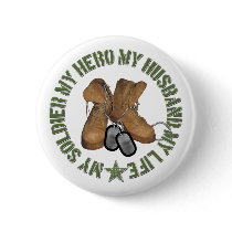 My Soldier My Hero My Husband MyLife Pin