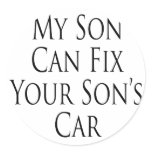 My Son Can Fix Your Son's Car Sticker