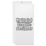 My Son Is A Graphic Designer rack cards