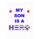 My Son Is A Hero business cards