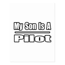 My Son Is A Pilot Postcard