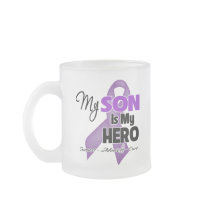 My Son is My Hero - Purple Ribbon Coffee Mug