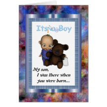 My Son Wedding Card