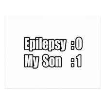 My Son's Beating Epilepsy Post Card