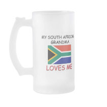 My South African Grandma Loves Me Coffee Mugs