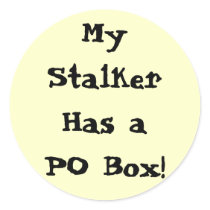 My Stalker Has Sticker