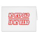 My Step Dad Is My Hero cards