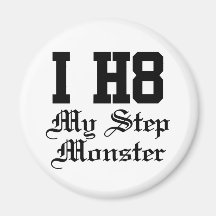 my step monster magnets