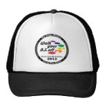 My Steps Helped Circle The Globe - WalkYourASOff Mesh Hat