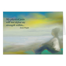 "My Strength Within" Greeting Card