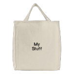 My Stuff embroidered bags