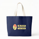 'My Stuff'. Personalised, Reusable Fabric Tote Bag