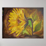 My sunflower painting posters