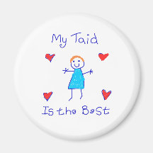 My Taid is the Best Fridge Magnet