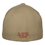 My Tattoos Are My Life Stories-Hat-Embroidered embroidered hats