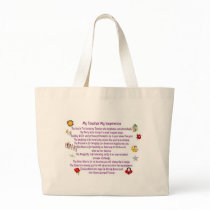My Teacher My Inspiration bags