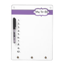 My To-Do List on Purple Ribbon