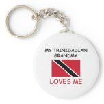 My Trinidadian Grandma Loves Me keychains