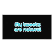 My tweets are natural photo cards