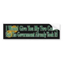 My Two Cents? The Govt Took It!