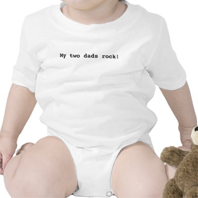 My two dads rock! tee shirt by wrekehavoc