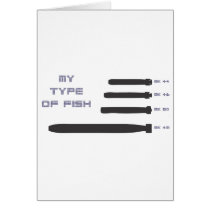 My Type of Fish Greeting Card