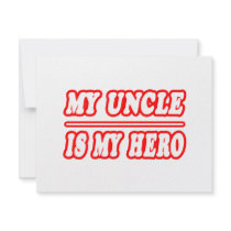 My Uncle Is My Hero