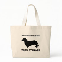 My wiener is larger than average bag