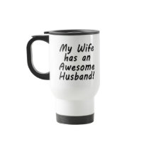 My Wife has an Awesome Husband Mugs