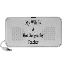 My Wife Is A Hot Geography Teacher Mini Speakers