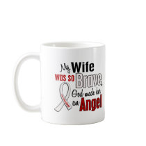 My Wife Is An Angel Lung Cancer Mugs