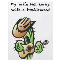 My Wife Ran Away With A Tumbleweed-Flyer