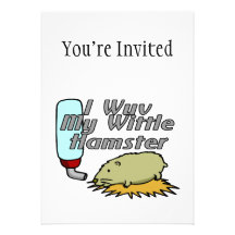 My Wittle Hamster Custom Announcement