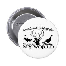 MY WORLD - CATFISH,DEER & TURKEY BUTTONS