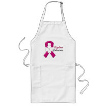 Myeloma Survivor Flower Ribbon Aprons