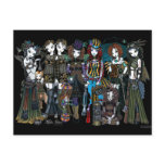 Myka Jelina Steampunk Circus Fairies Postcard