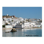 Mykonos Greece Postcard