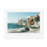 Mykonos - Little Venice postcard