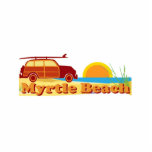 Myrtle Beach. Photo Cut Out