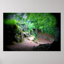 Mysterious Place Afdruk