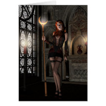 Mysteriously Yours Greeting Card