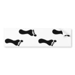 Mystery Footprints bumper stickers