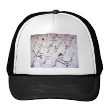 Mystery Revealed at Snowman Hill Mesh Hats